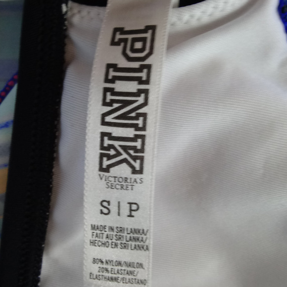 PINK Flounce Racer-Back Strappy Boho Bikini Top - Picture 6 of 6